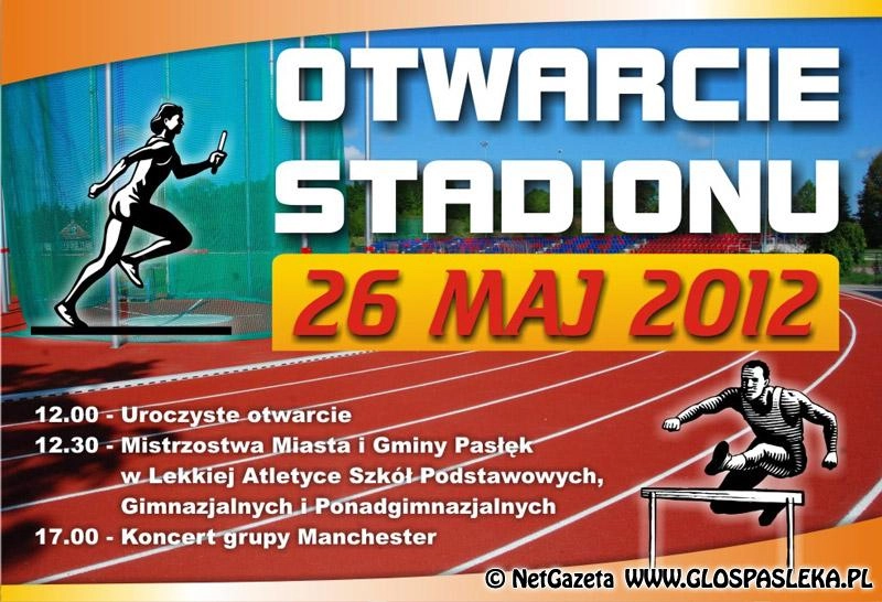 Otwarcie stadionu – sobota godzina 12:00