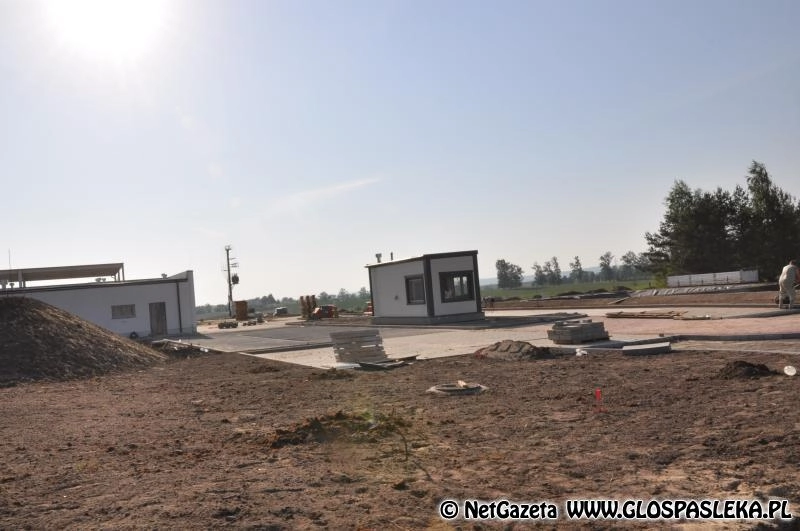 Trwa budowa stacji przeładunkowej