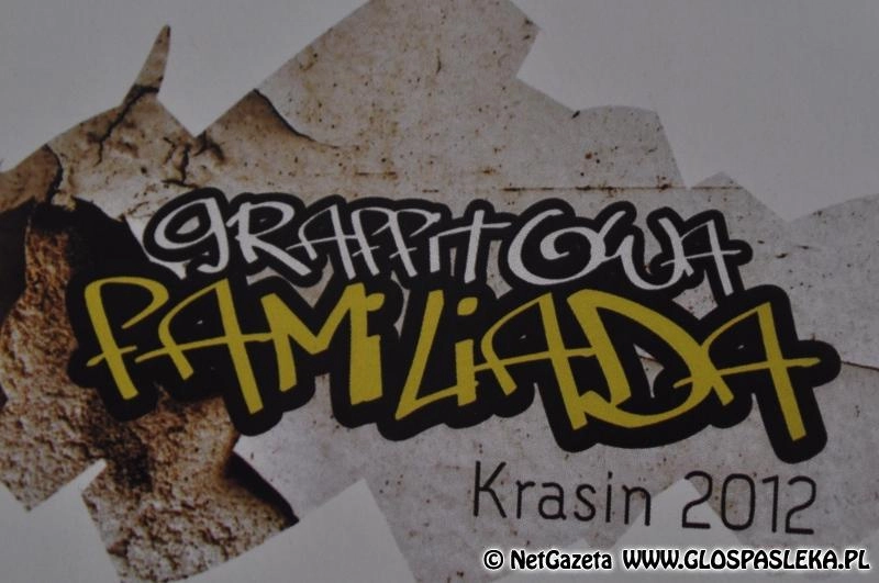 Graffitowa familiada w Krasinie