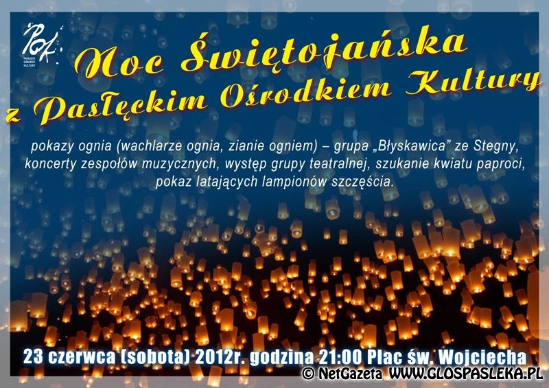 Noc Świętojańska na placu św. Wojciecha