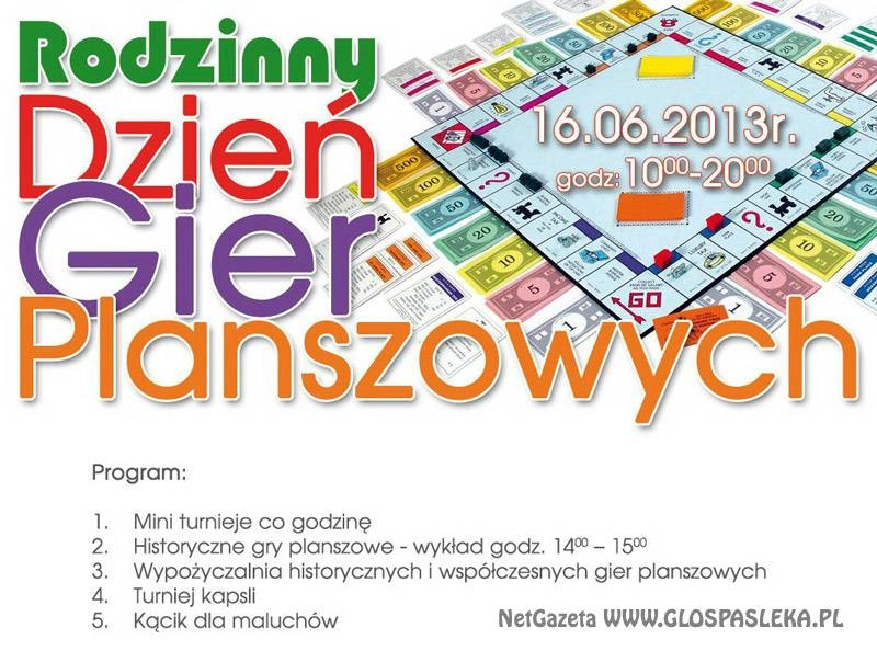 Rodzinny Dzień Gier Planszowych