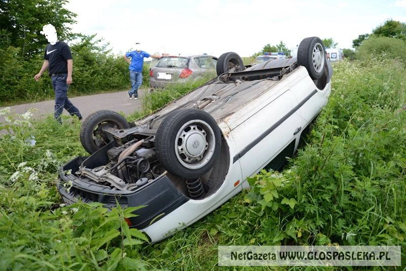 Dachowanie skradzionym golfem