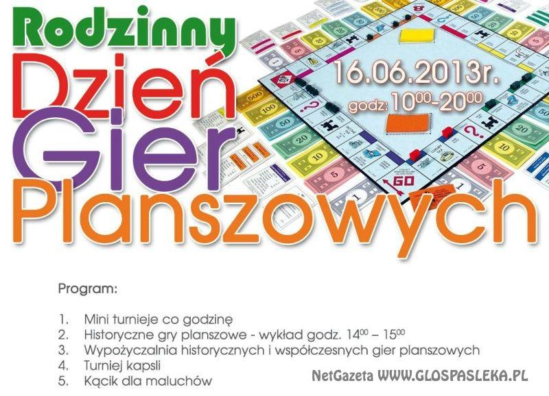 Rodzinny Dzień Gier Planszowych