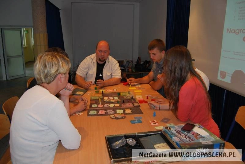 Rodzinny turniej gier planszowych