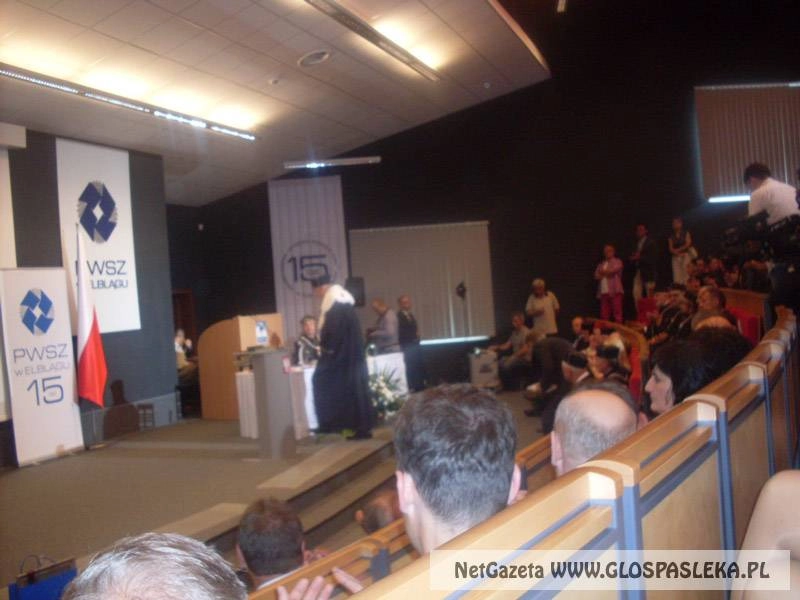 Pasłęczanie na jubileuszu PWSZ
