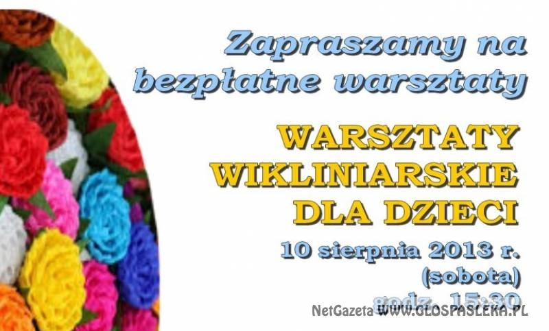 Warsztaty dla dzieci 