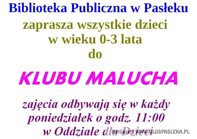 Zaproszenie do Klubu Malucha