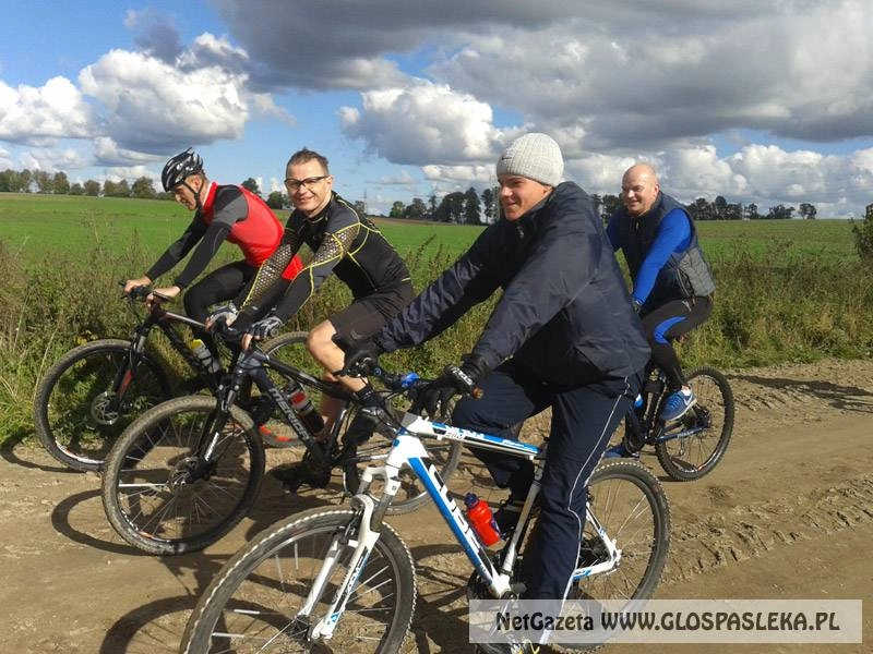 Na rowerach wokół Pasłęka