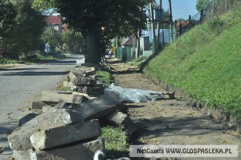 Chodnik powiatowy z udziałem gminy
