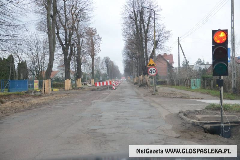 Węzeł Pasłęk- Pasłęk - zmiany w organizacji ruchu