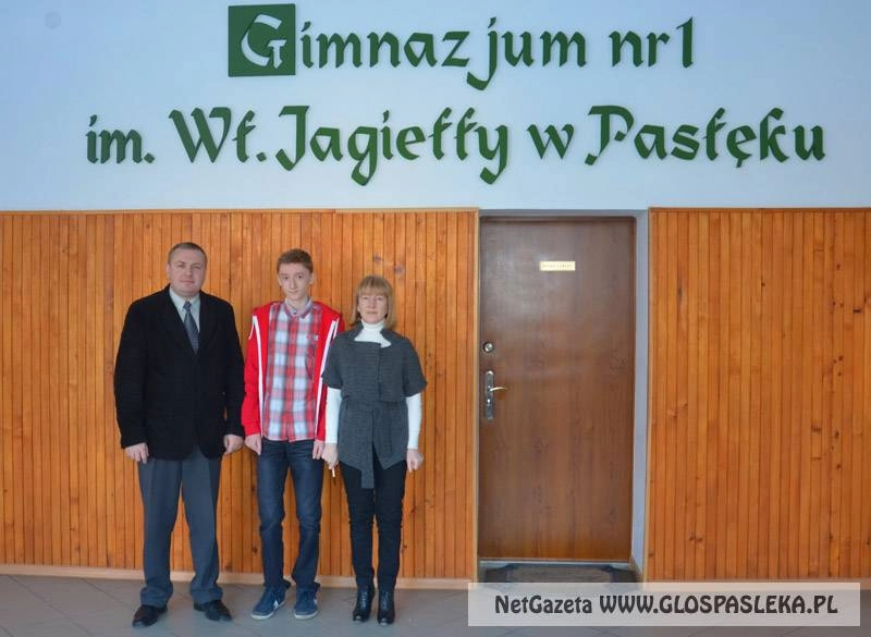 Stypendysta marszałka z Gimnazjum nr 1