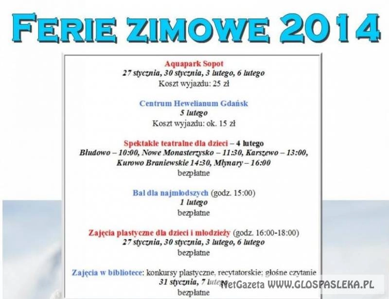 Ferie z OK w Młynarach