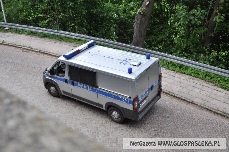 Praca policji w styczniu