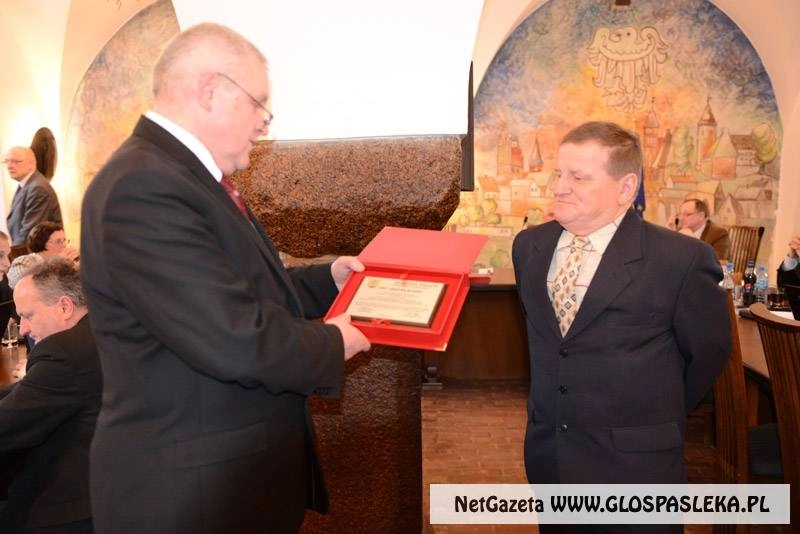 Budżet obywatelski - gratulacje na sesji