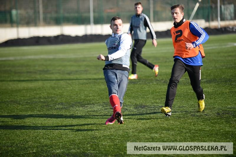 Polonia grała z juniorami Olimpii