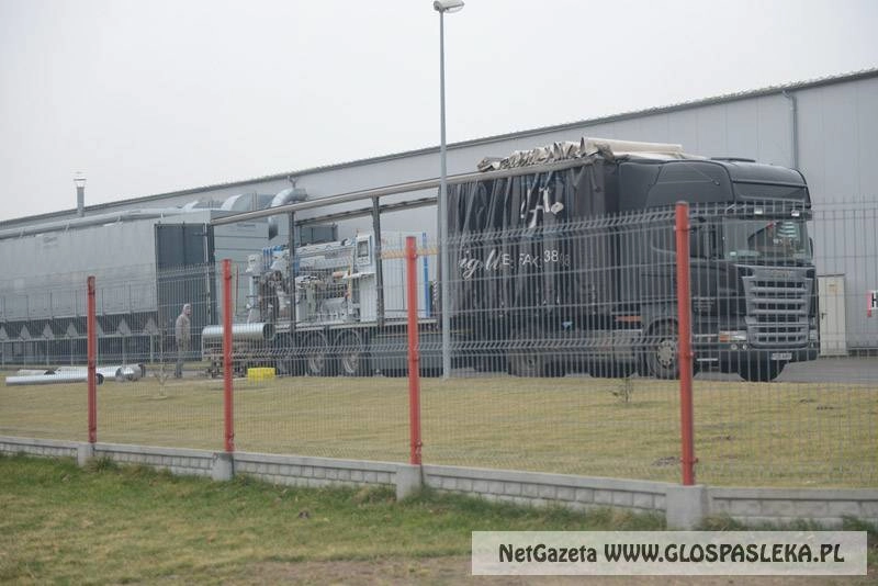 Wyjeżdżają maszyny