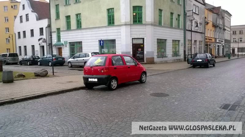 Idę o zakład, że parkowała kobieta