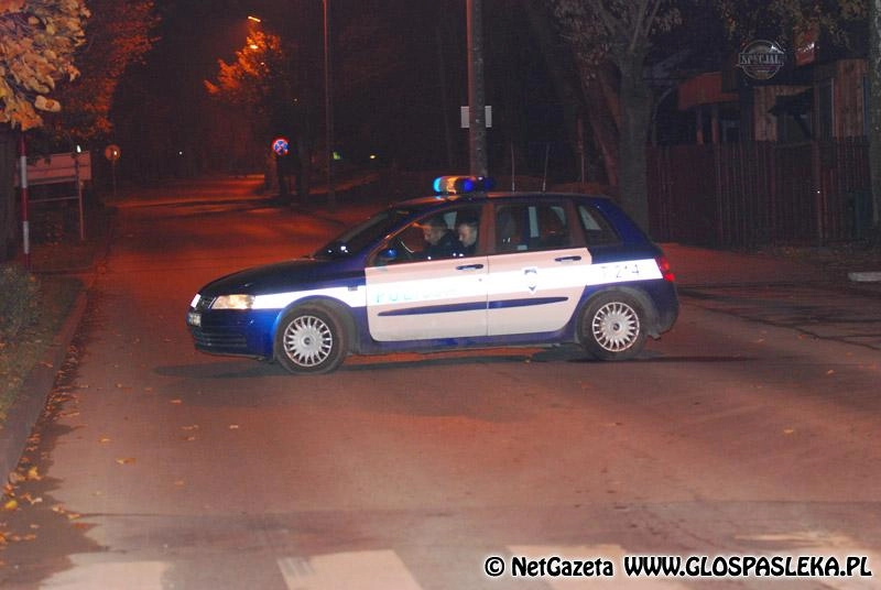Wieczorny pościg policji