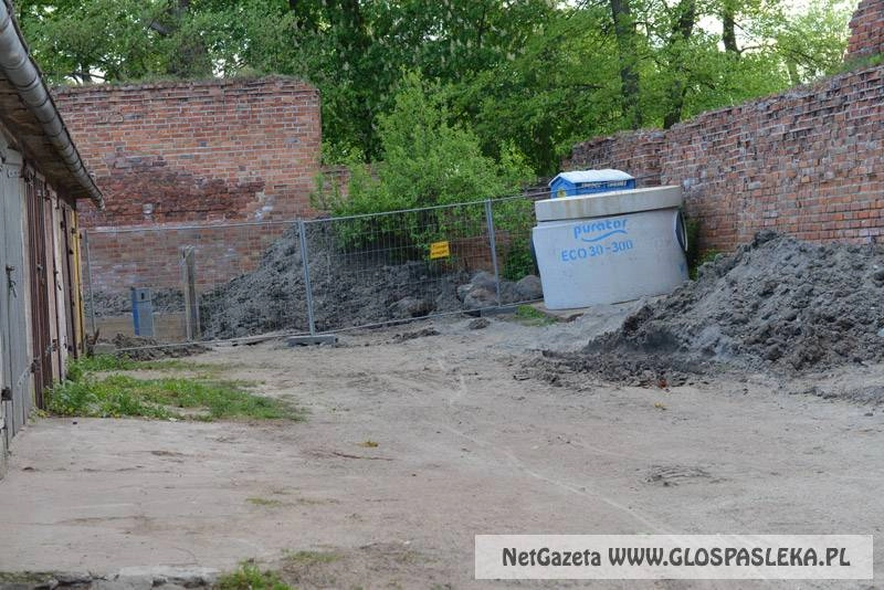 Rozkopana ulica Firleja