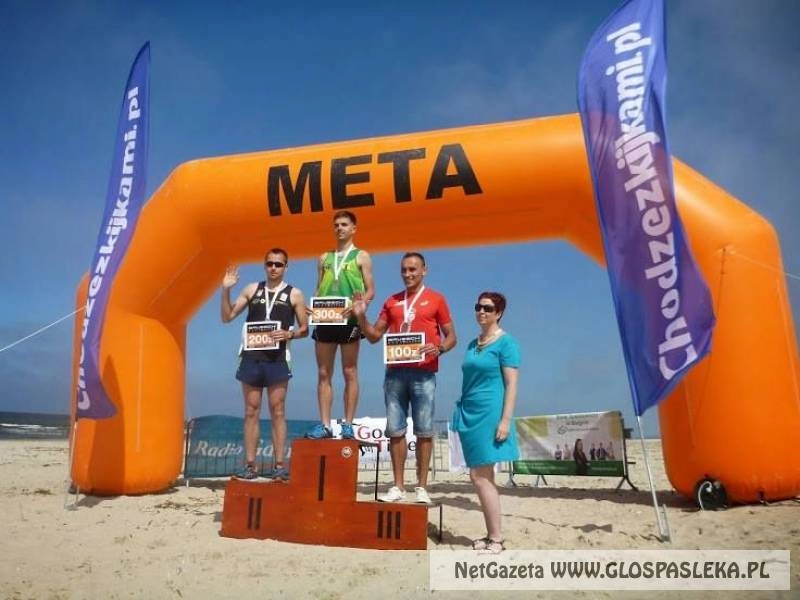 Podium Piotra Saneckiego