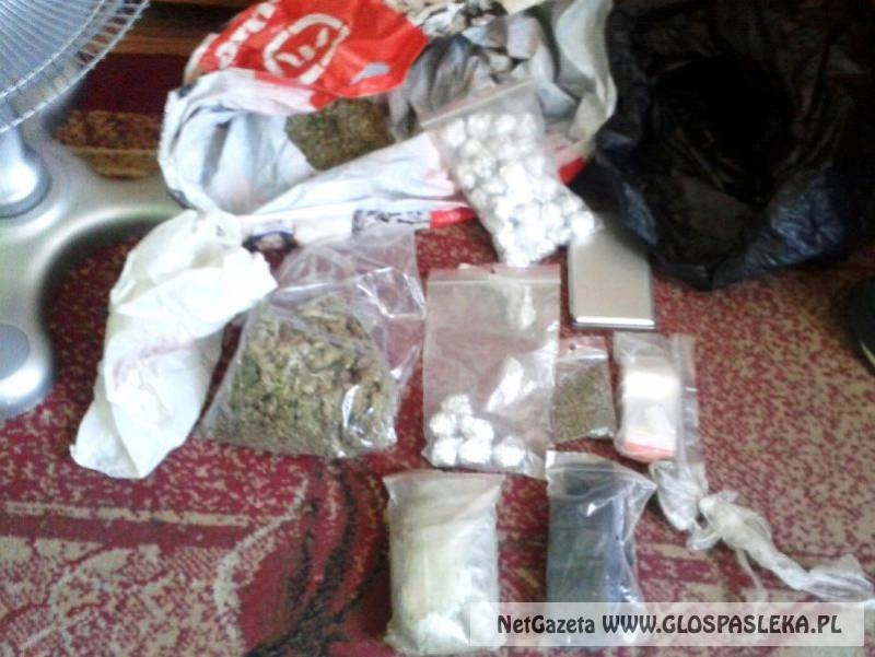 W Pasłęku zatrzymali dilera narkotykowego