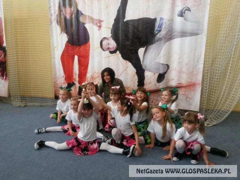 Tańczące Pasłęczanki znowu z pucharami