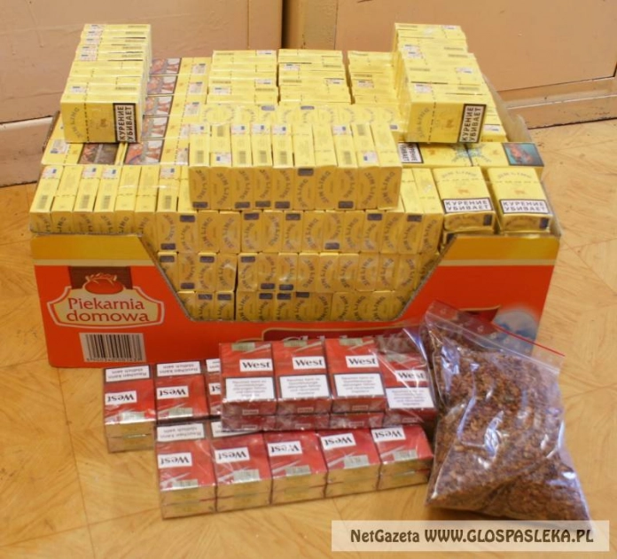 Papierosy bez akcyzy - policjanci zabezpieczyli towar