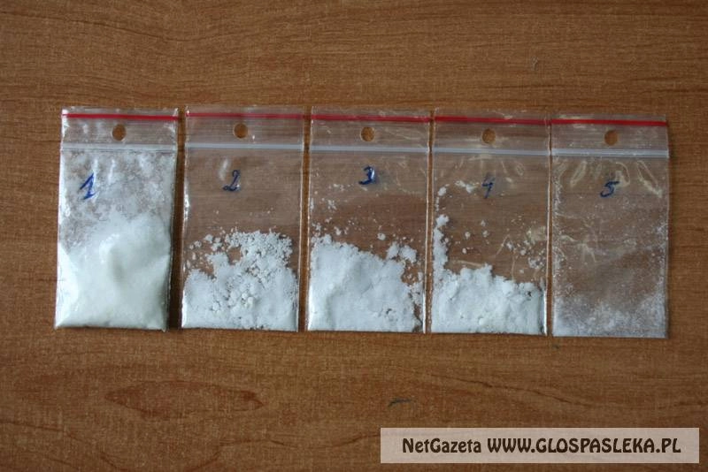 W znalezionym portfelu była amfetamina 