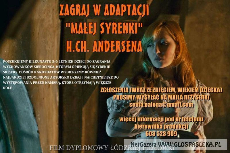 Zagraj w adaptacji „Małej Syrenki”  