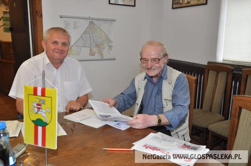 Wędrowiec z Gdańska odwiedził Pasłęk