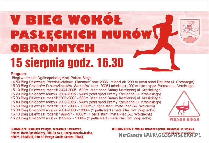 Zaproszenie na biegi