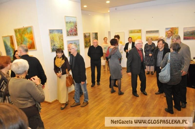 Barwy jesieni - wernisaż prac poplenerowych