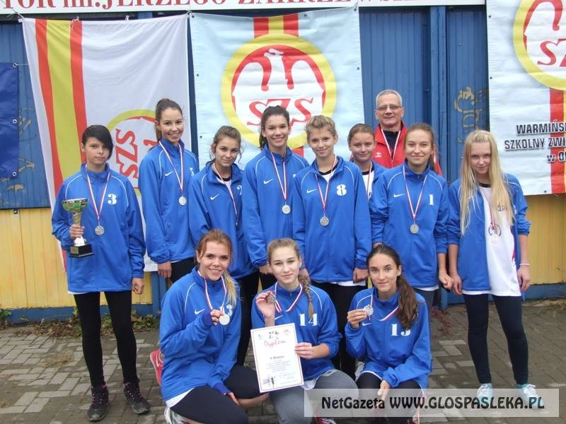 Pasłęcka młodzież biega przełaje