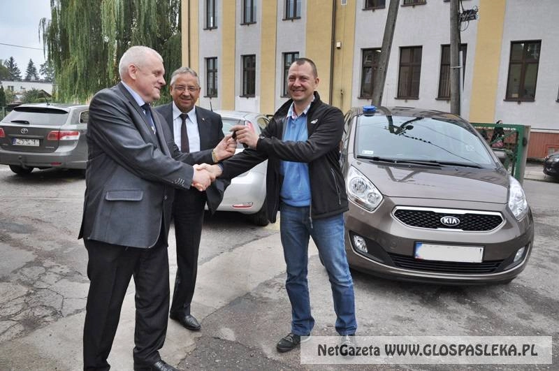 KP Pasłęk z nowym radiowozem