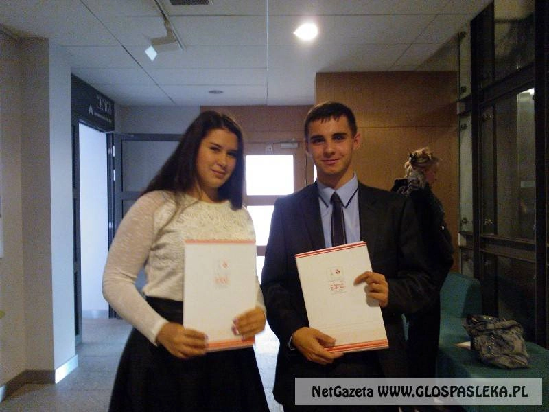 Aż dwoje stypendystów „Szansy” w Zespole Szkół w Pasłęku! 