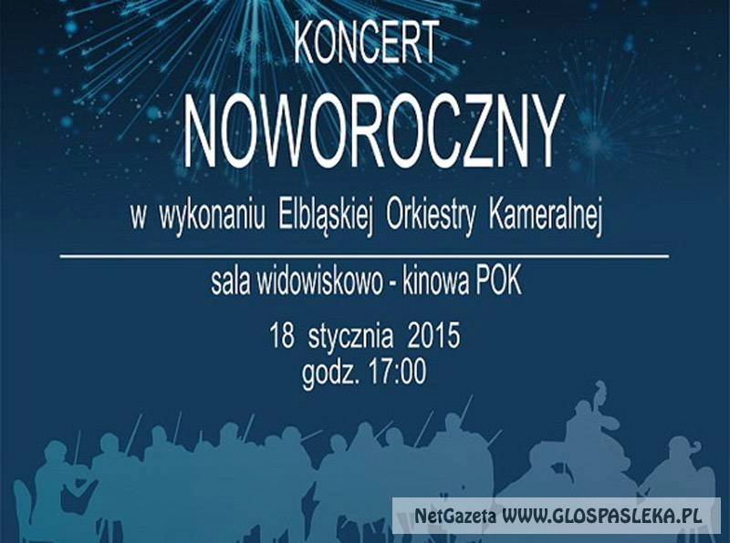 Zaproszenie na koncert noworoczny
