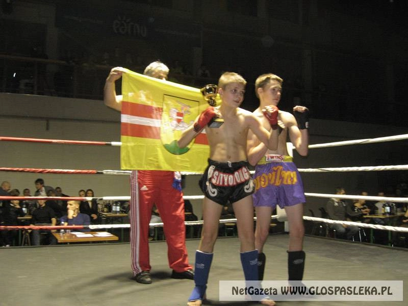 Dawid Chmielewski po raz drugi Mistrzem Litwy w K1!!!