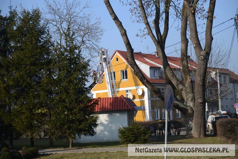 Strażacy zauważyli pożar