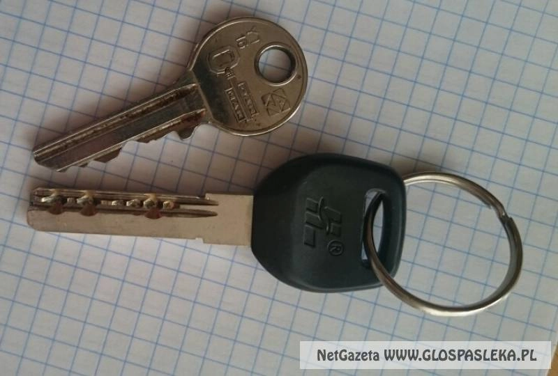 Ogłoszenie - zgubiono klucze