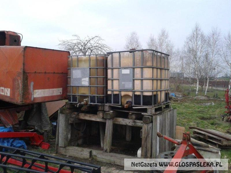 Skontrolowali posesję - znaleźli 3 tys. litrów ropy