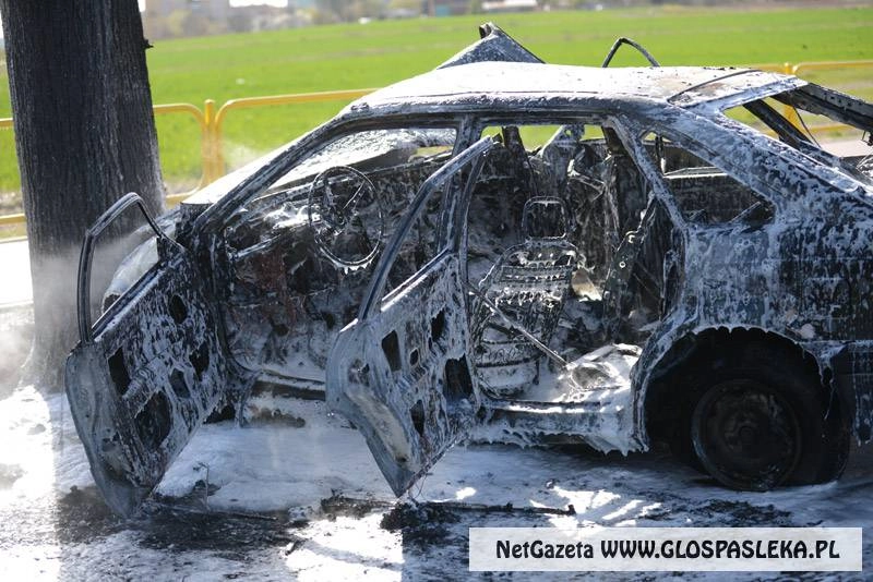 Dachowanie na siódemce i wypadek na drodze do Rogajn