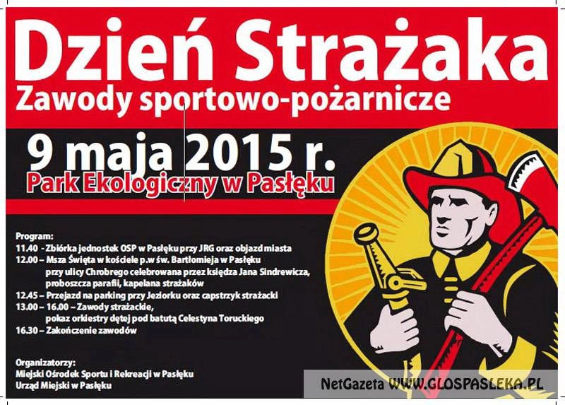 Zaproszenie na Dzień Strażaka