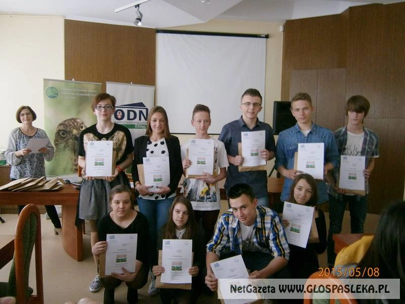 Sukcesy przyrodników z Gimnazjum nr 1