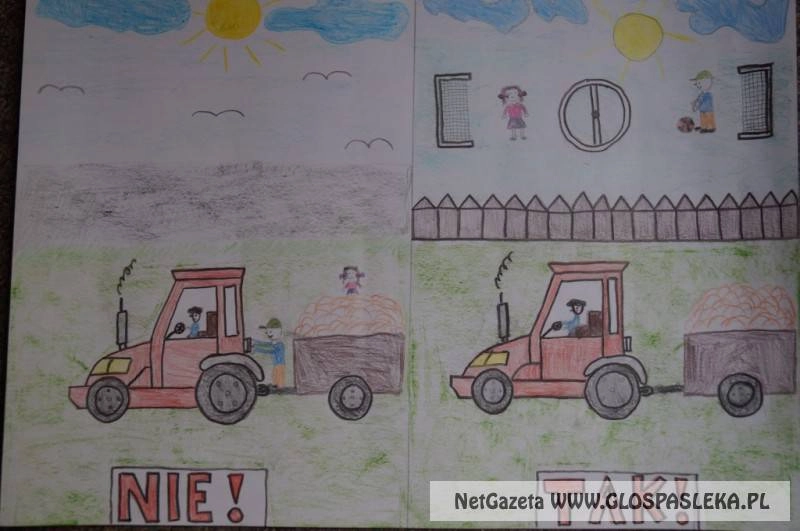 Gdy w polu żniwa, Ty baw się bezpiecznie