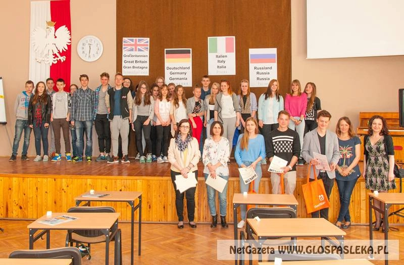 Konkurs języka niemieckiego w ZS w Pasłęku 