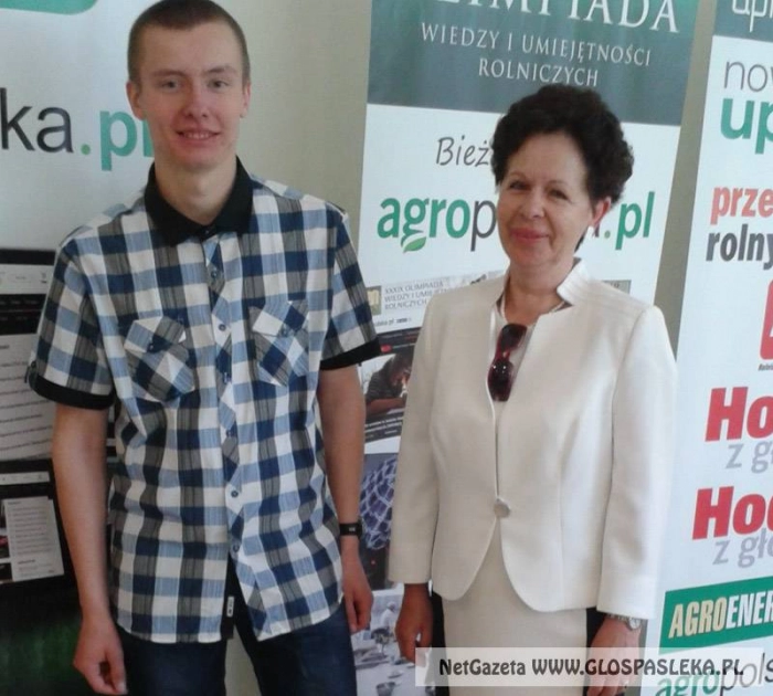 Laureat z ZSEiT w Pasłęku