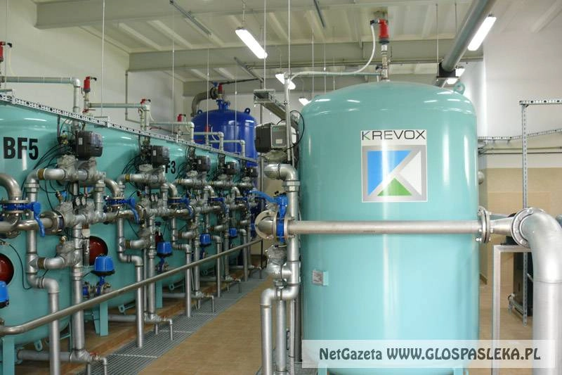 Uzdatniona woda z Krasina