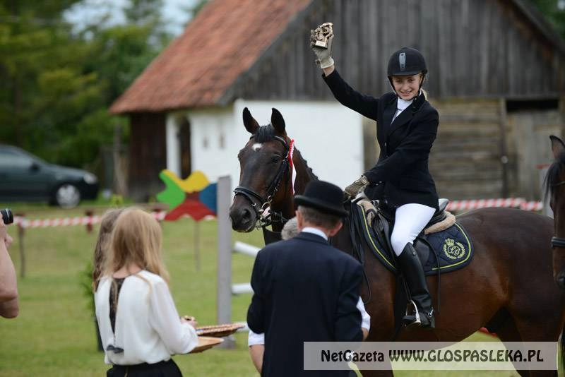 Amazonki z Pasłęka na festynie w Żegotach