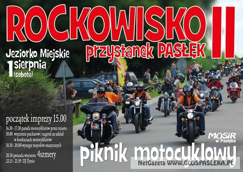 Zaproszenie na Rockowisko i Piknik Motocyklowy