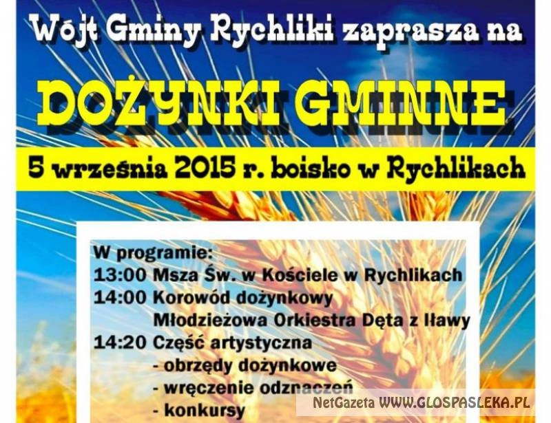 Dożynki w Rychlikach